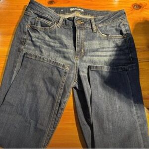 Sonoma Women's Dark Blue Denim Overalls